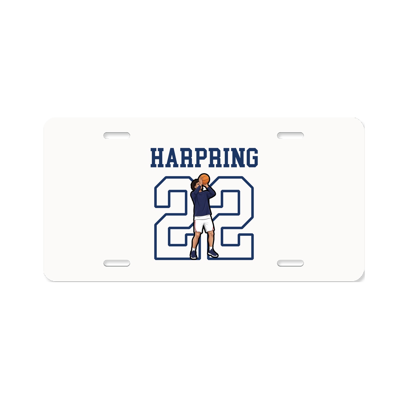 License Plate — Shirsey in Classic