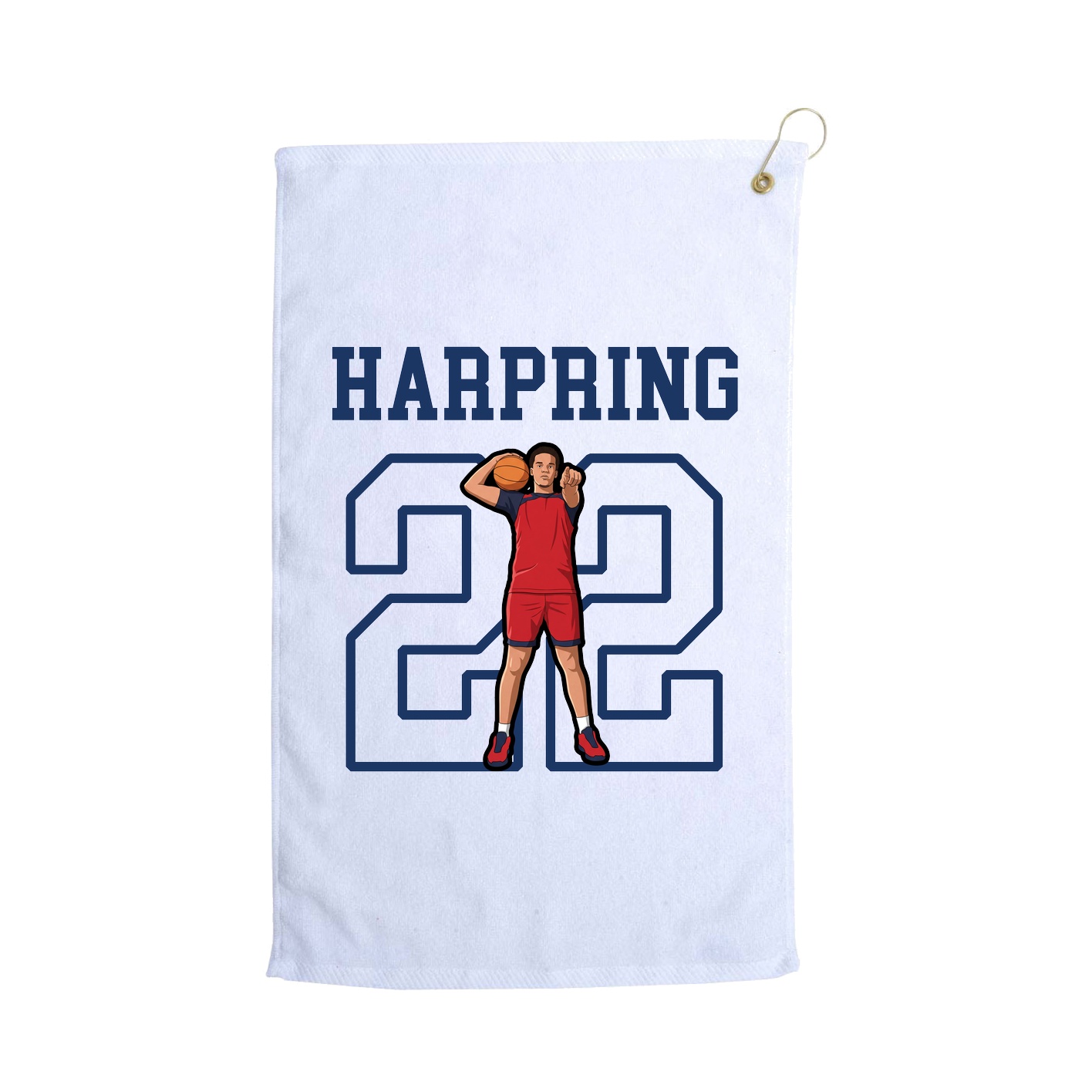 Golf Towel — Shirsey in White