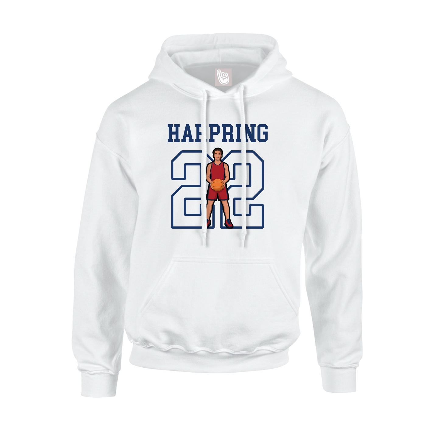 Hoodie — Shirsey in White