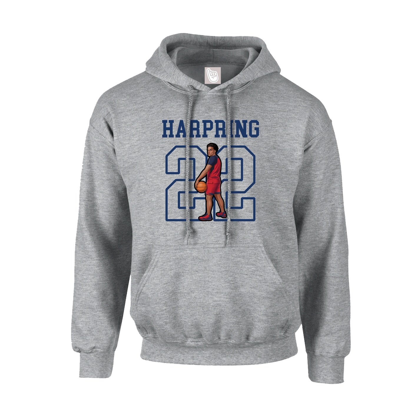 Hoodie — Shirsey in Grey