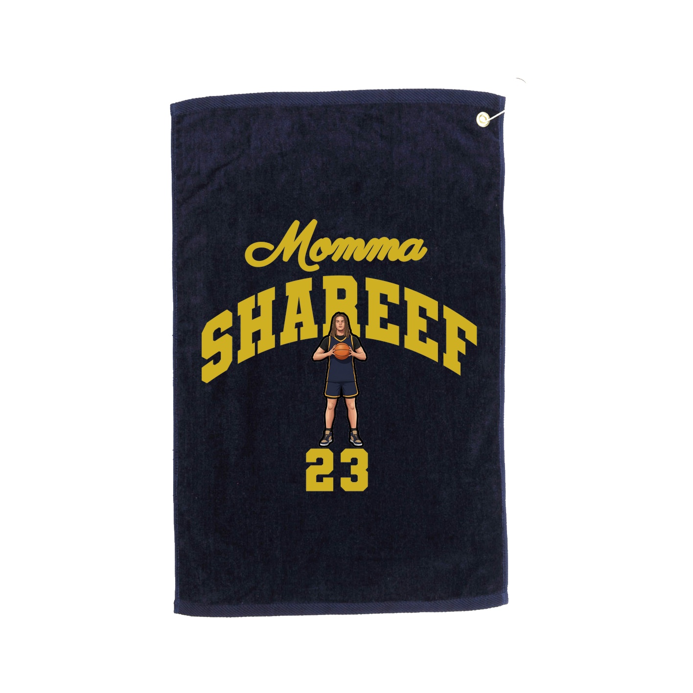 Golf Towel — Mothers Day Arch in Navy