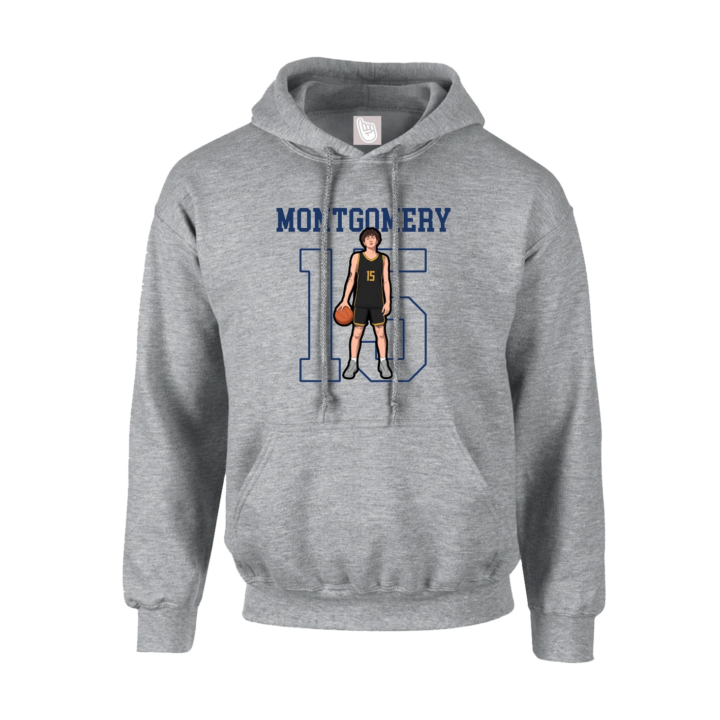 Hoodie — Shirsey in Grey