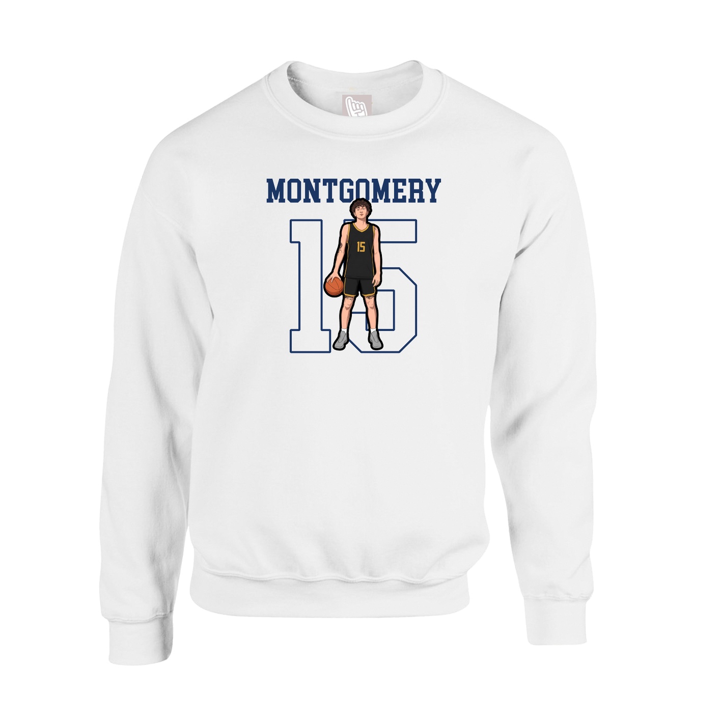 Fleece Crew — Shirsey in White