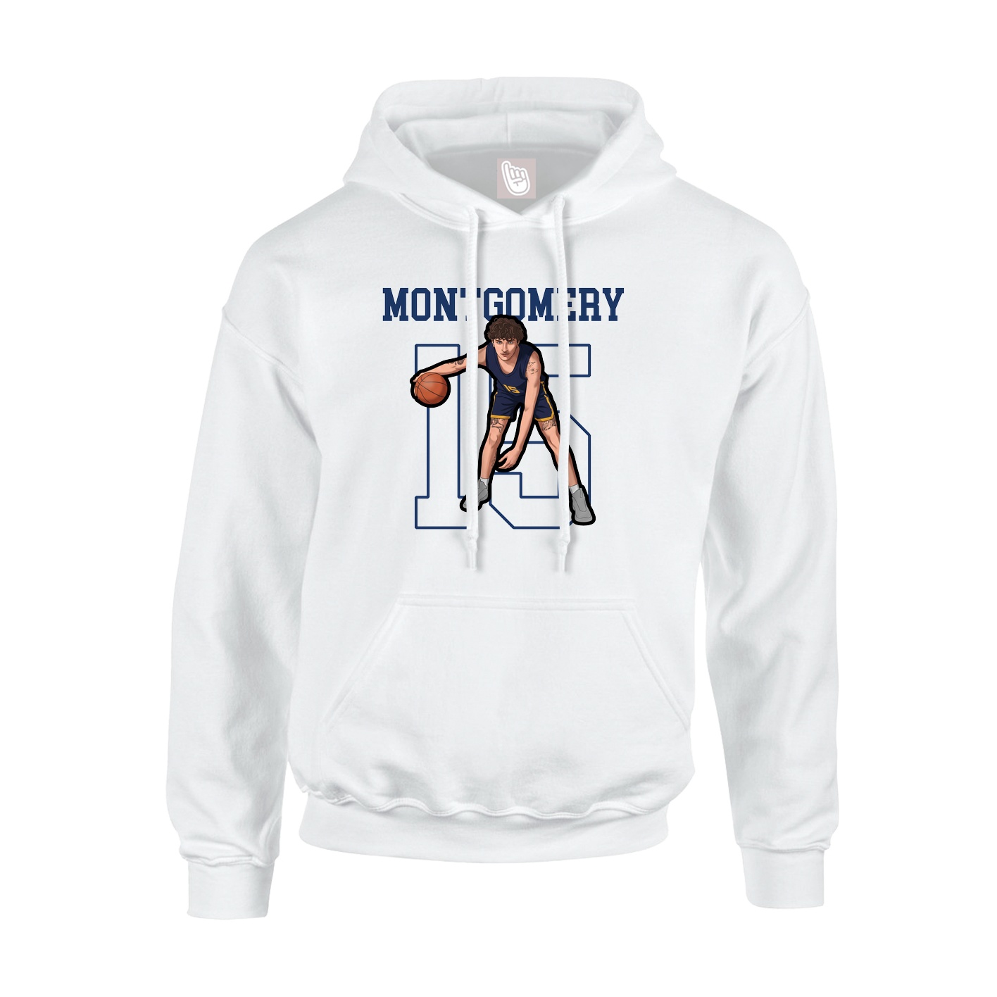 Hoodie — Shirsey in White