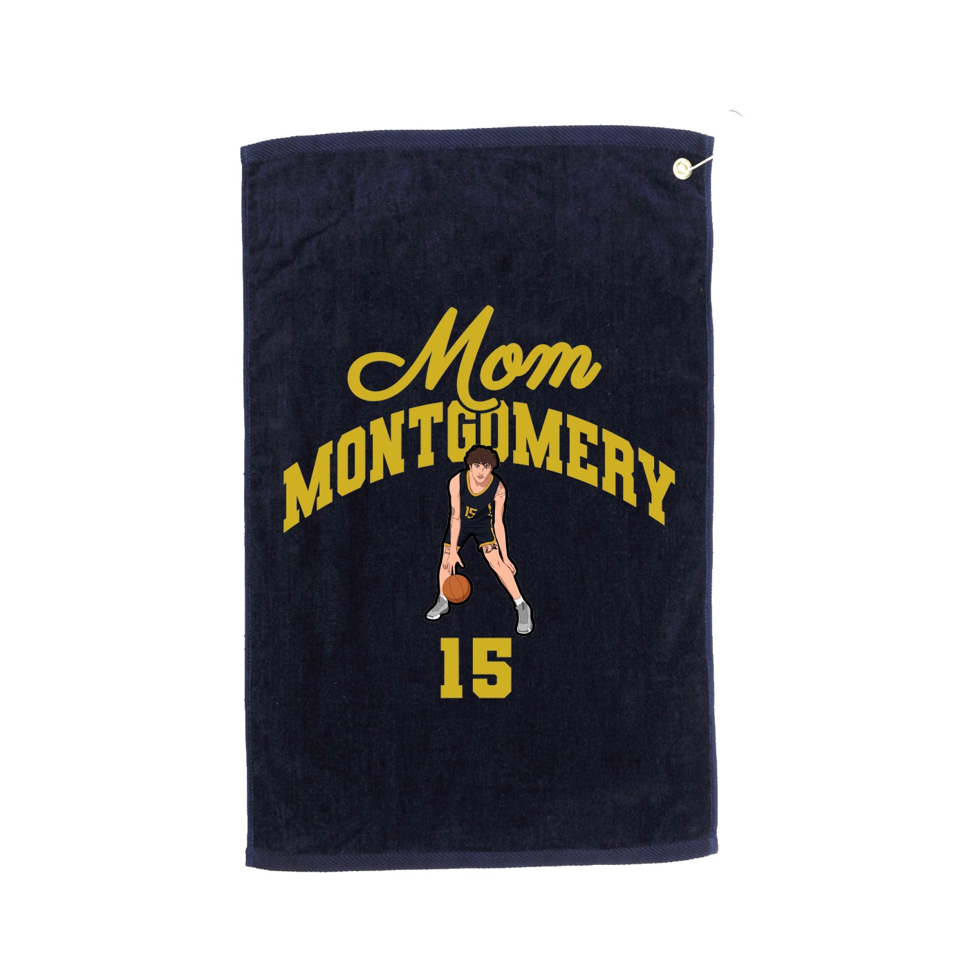 Golf Towel — Mothers Day Arch in Navy