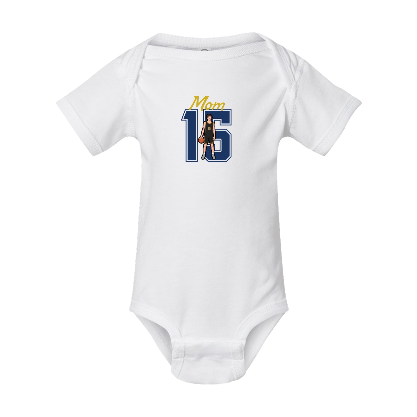 Baby Onesie — Mothers Day Shirsey in White