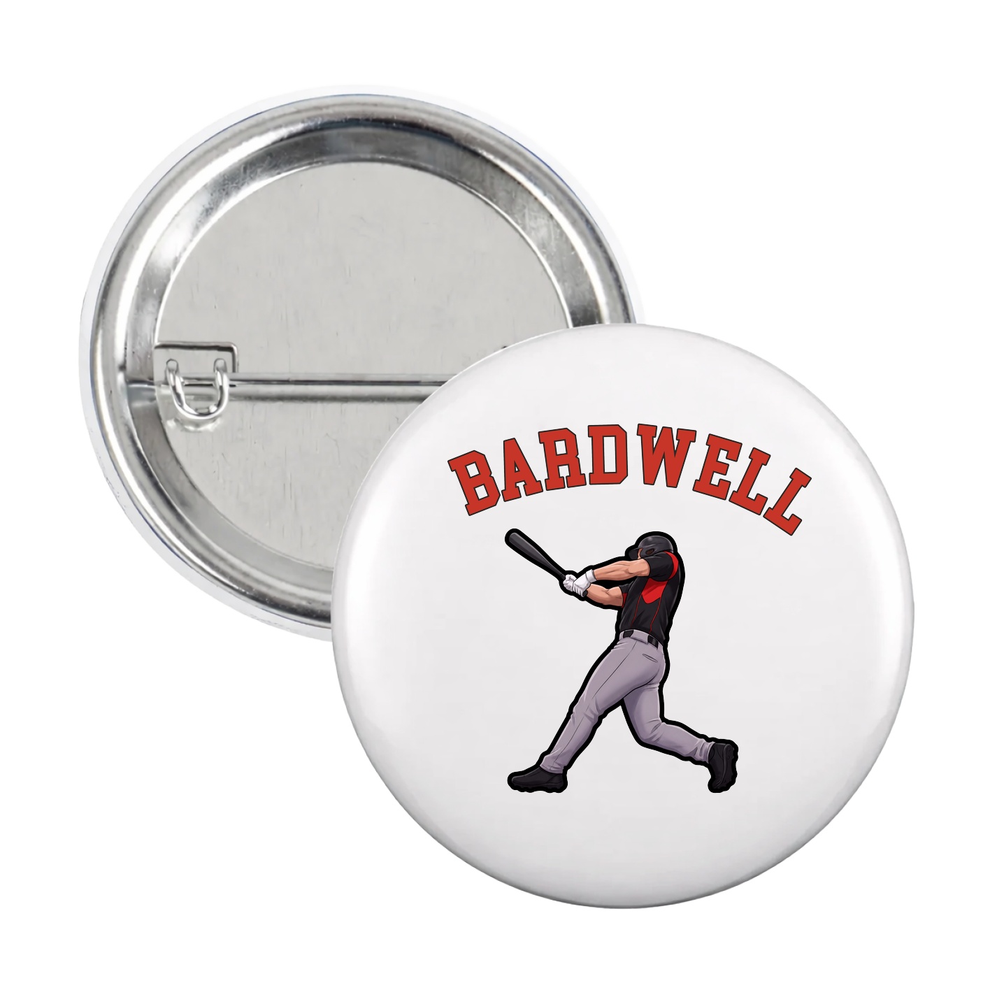 Game Day Button — Shirsey Arch in White