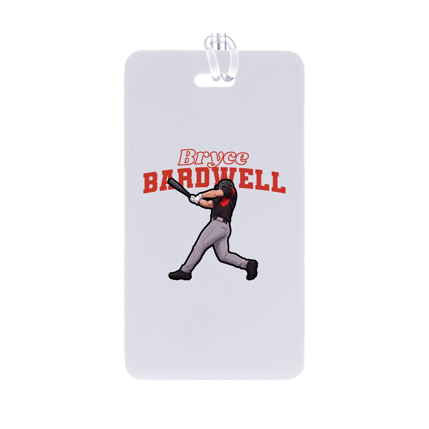 Bag Tag — Name Arch in Classic