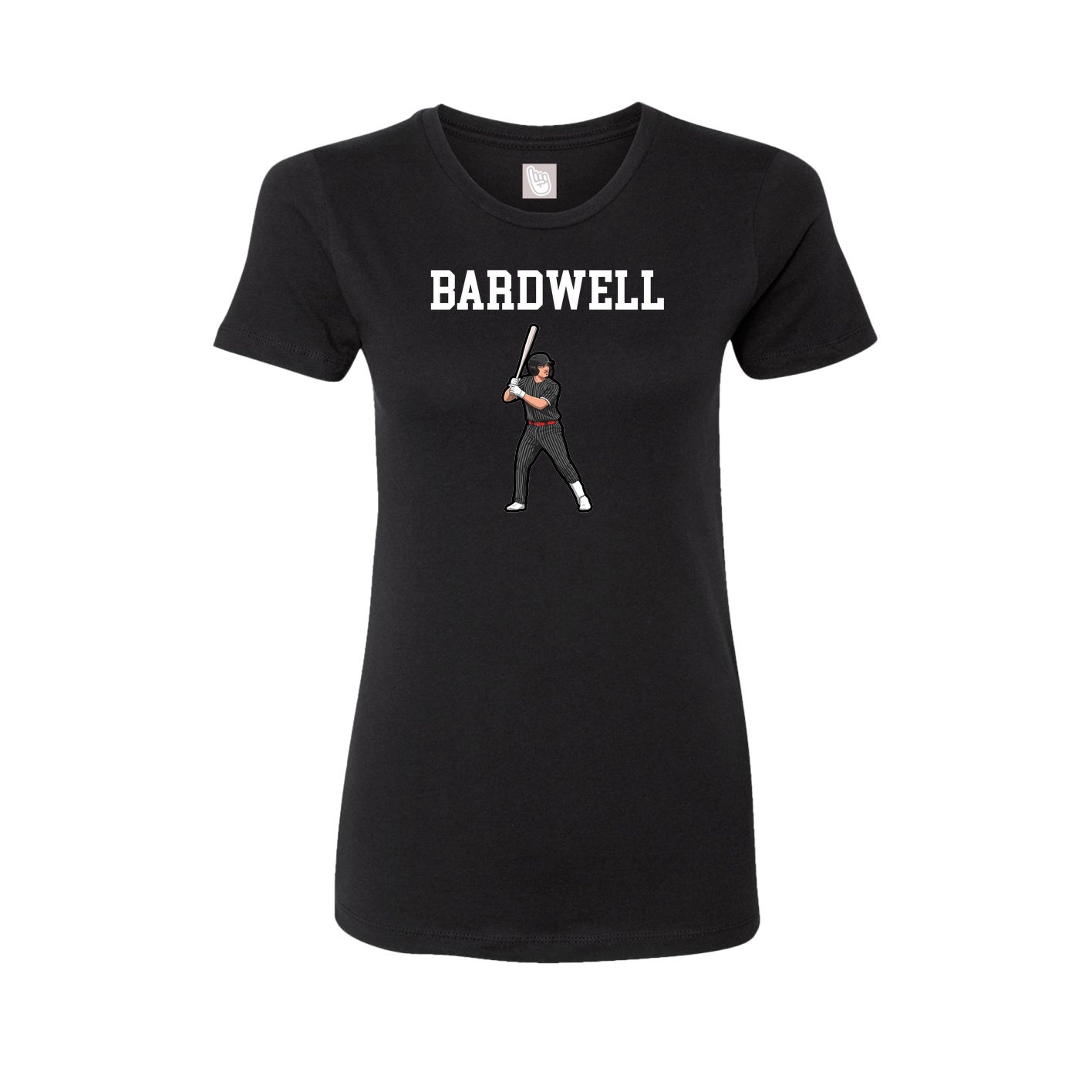 Fitted Women's Tee — Shirsey in Black