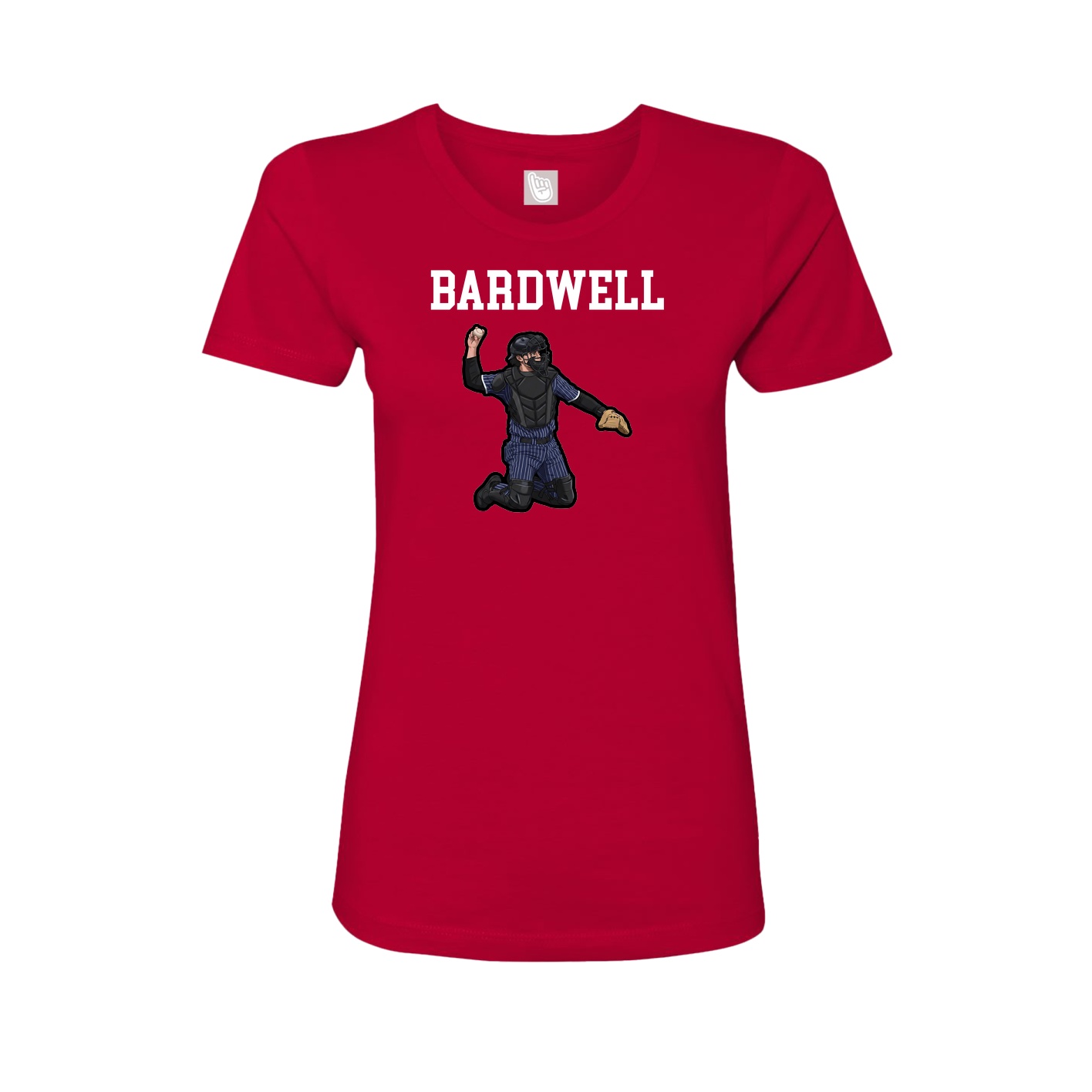 Fitted Women's Tee — Shirsey in Red