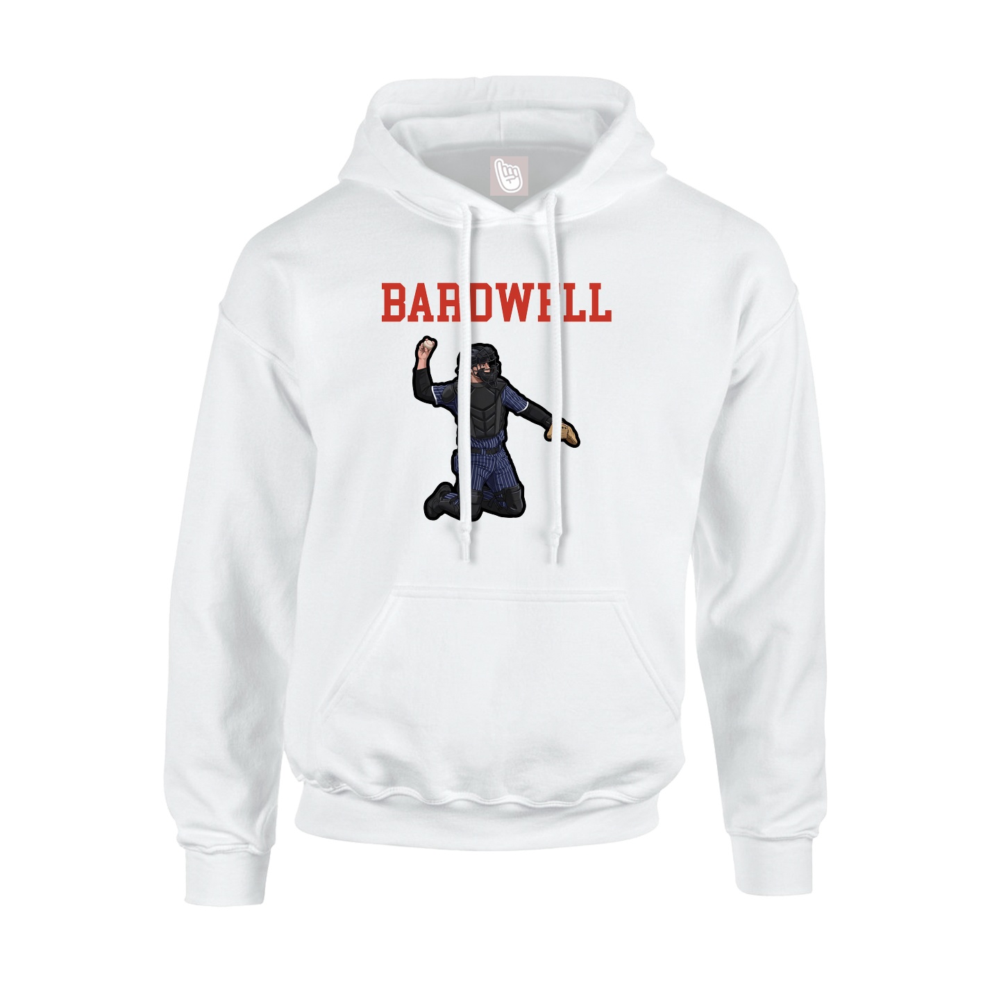 Hoodie — Shirsey in White
