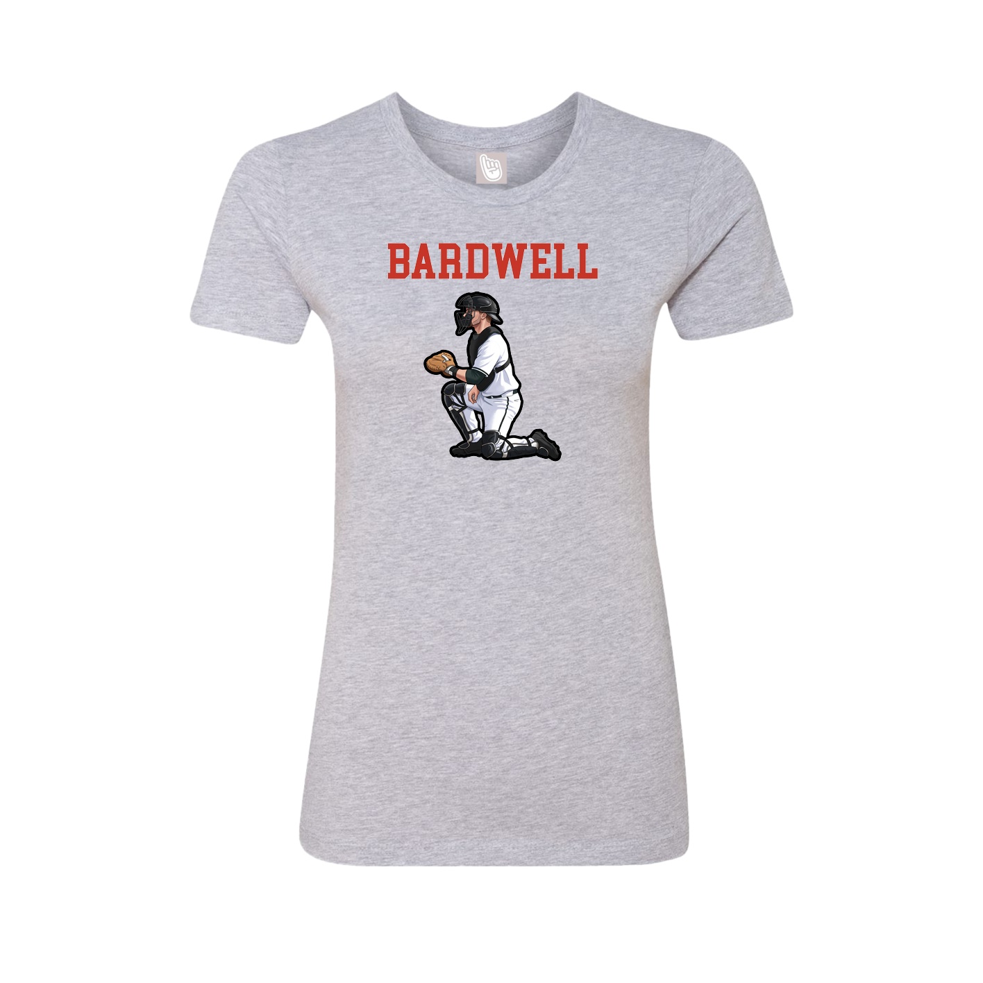 Fitted Women's Tee — Shirsey in Grey