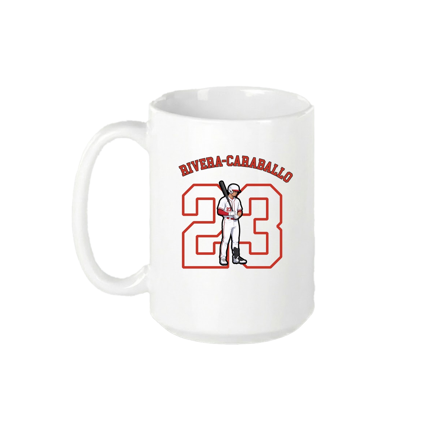 15oz Coffee Mug — Shirsey Arch in White