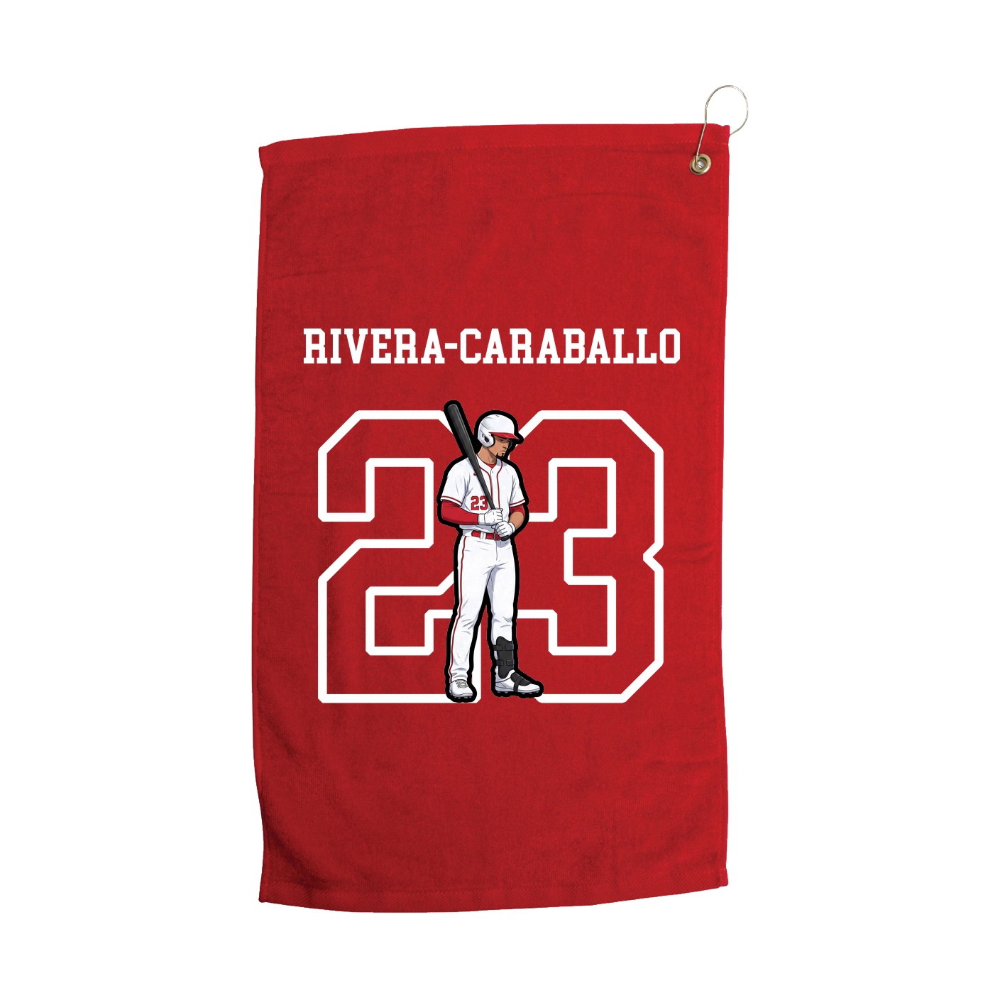 Golf Towel — Shirsey in Red