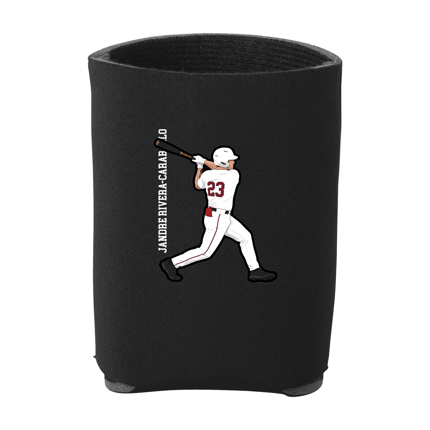 Can Holder — Name Vertical in Black