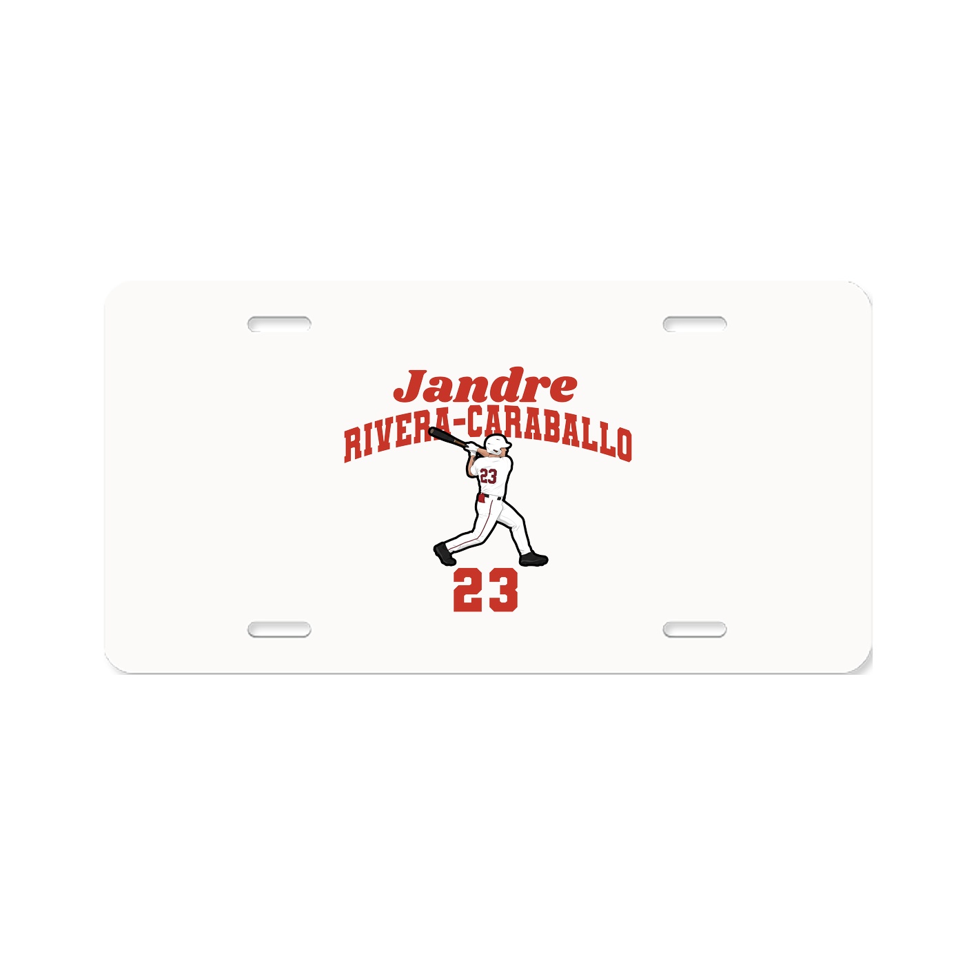 License Plate — Signature Arch in Classic
