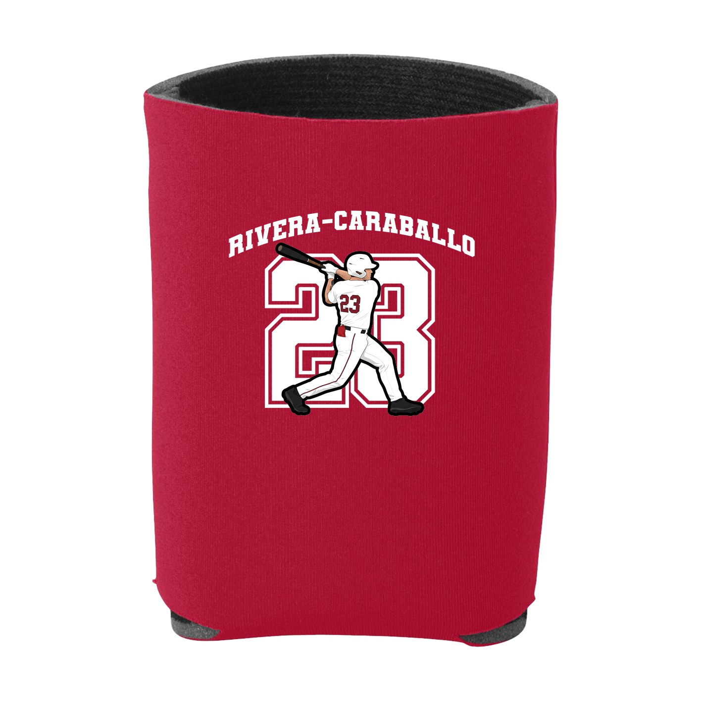 Can Holder — Number in Red