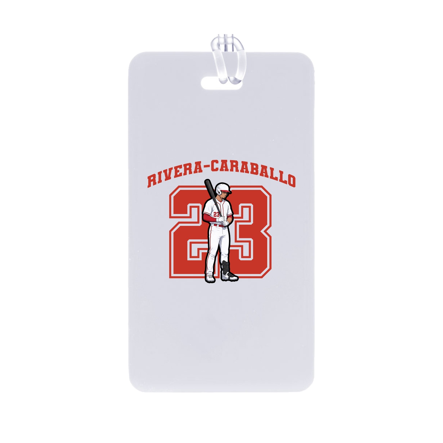 Bag Tag — Number in Classic