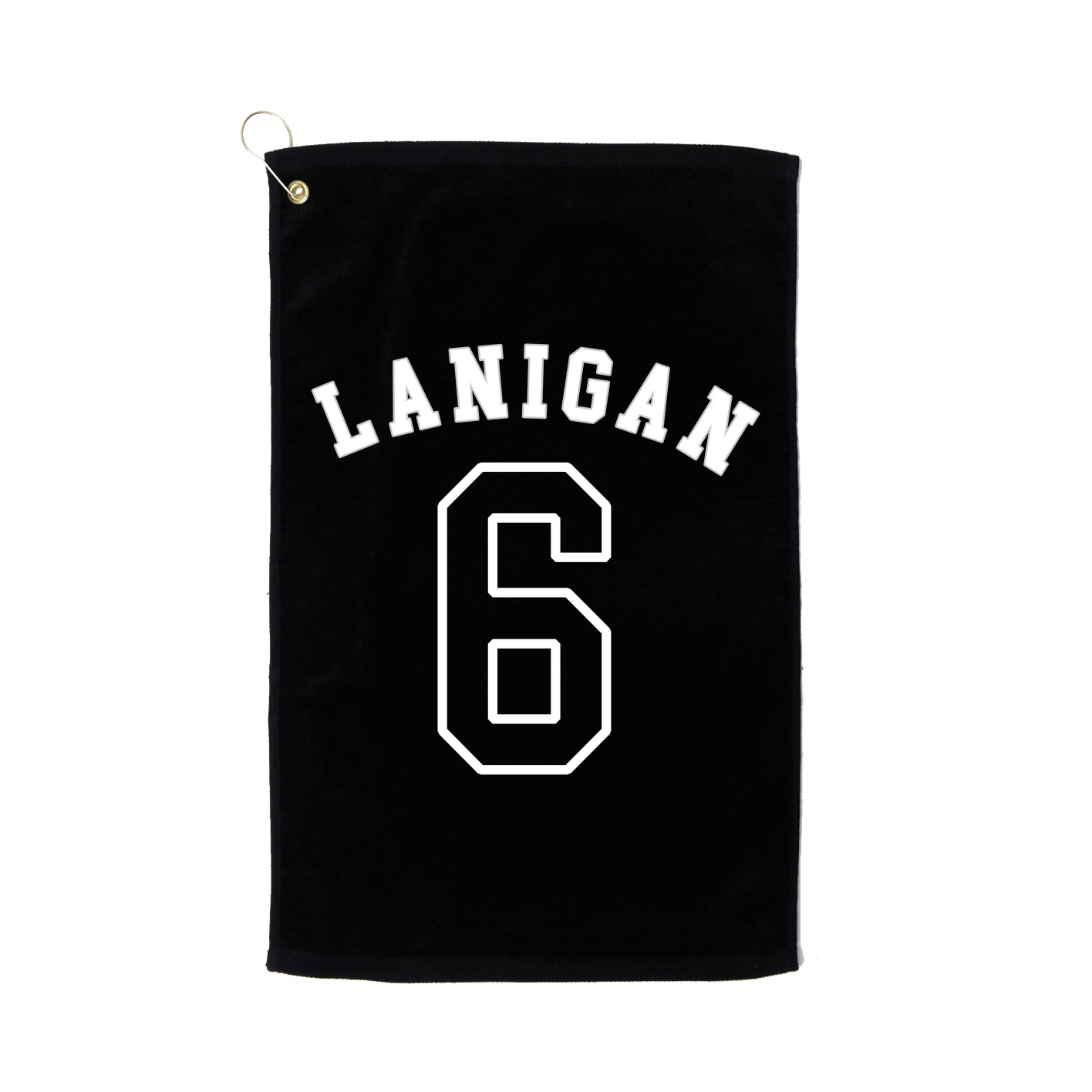 Golf Towel — Shirsey Arch in Black