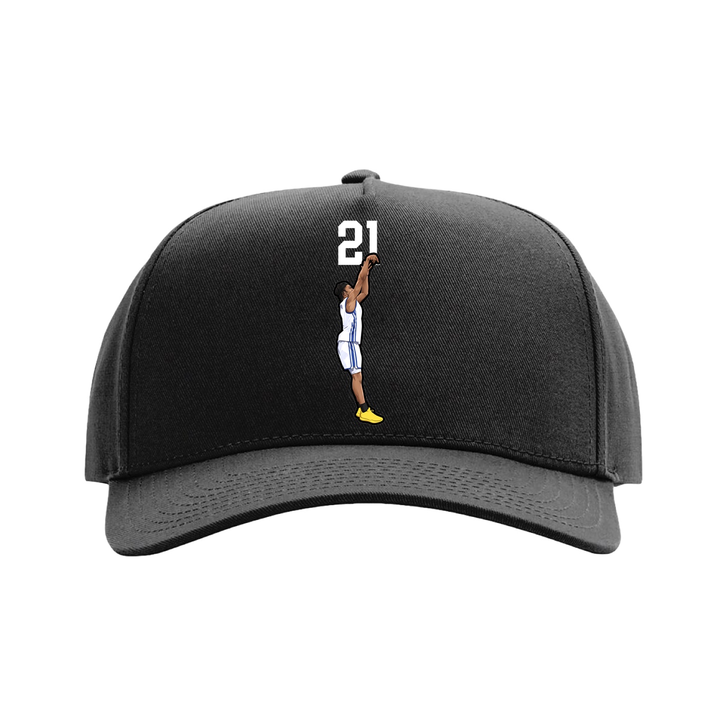 Full Fabric Five-Panel Champ Cap