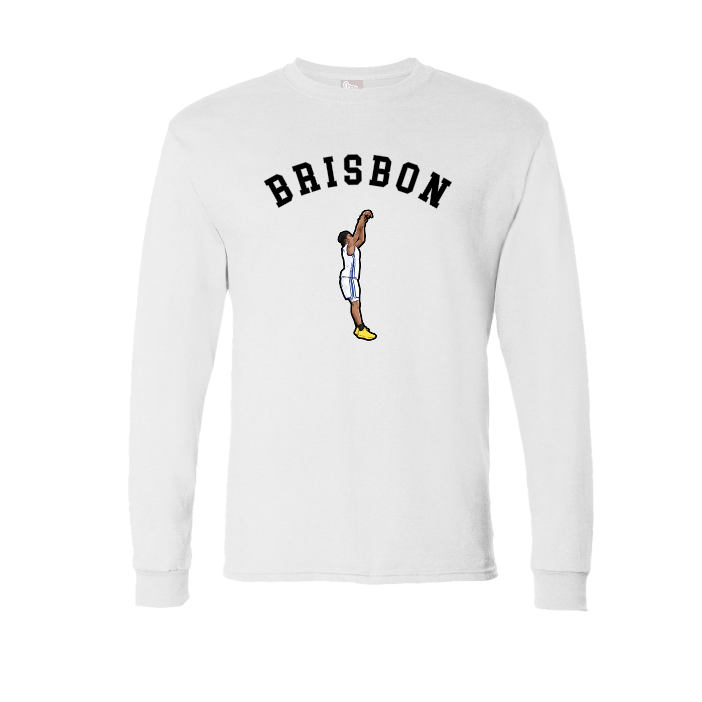 Long Sleeve Tee — Shirsey Arch in White