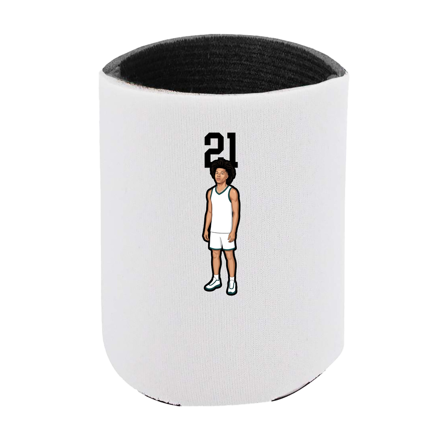 Can Holder — Number Top in White
