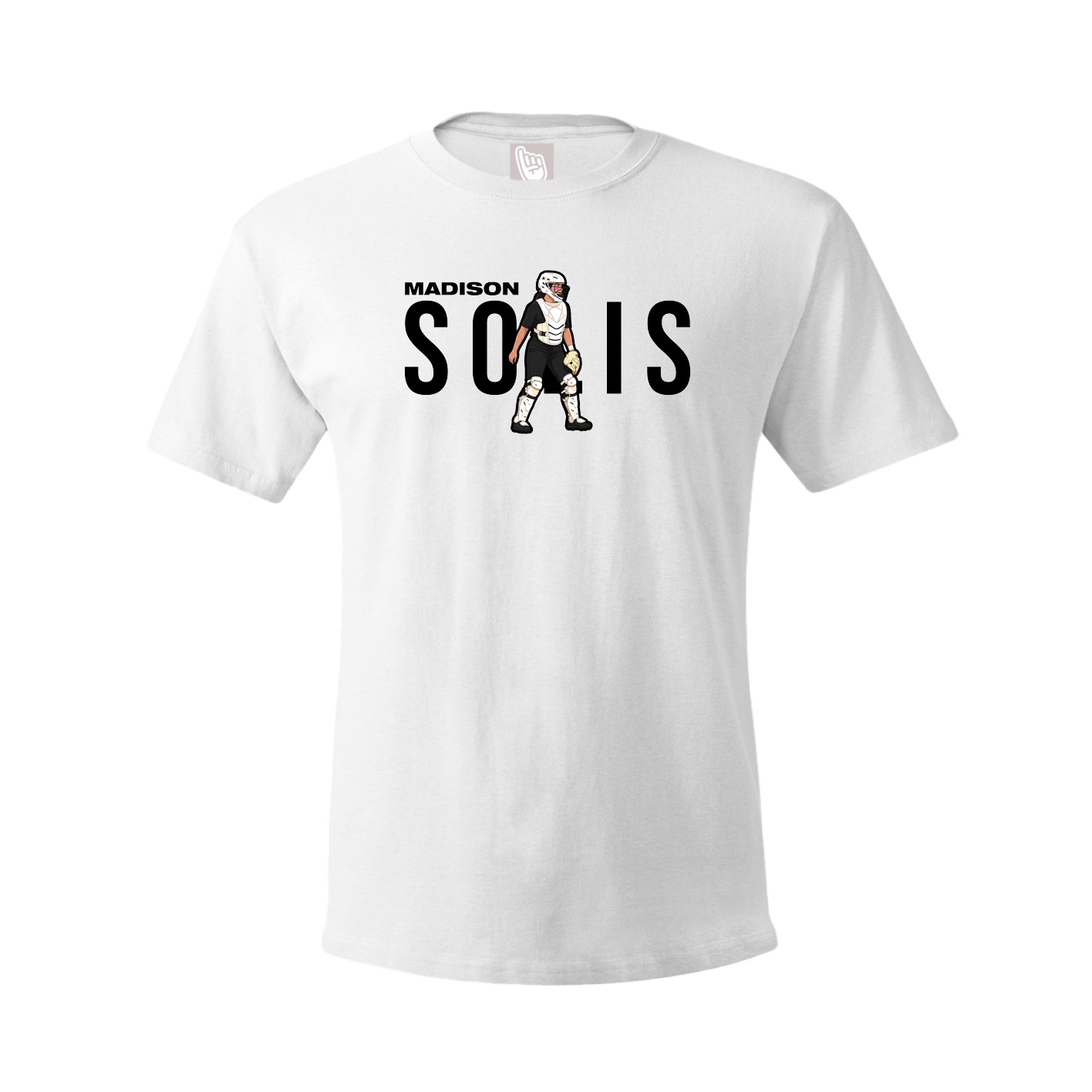 Youth Tee — Player Name in White