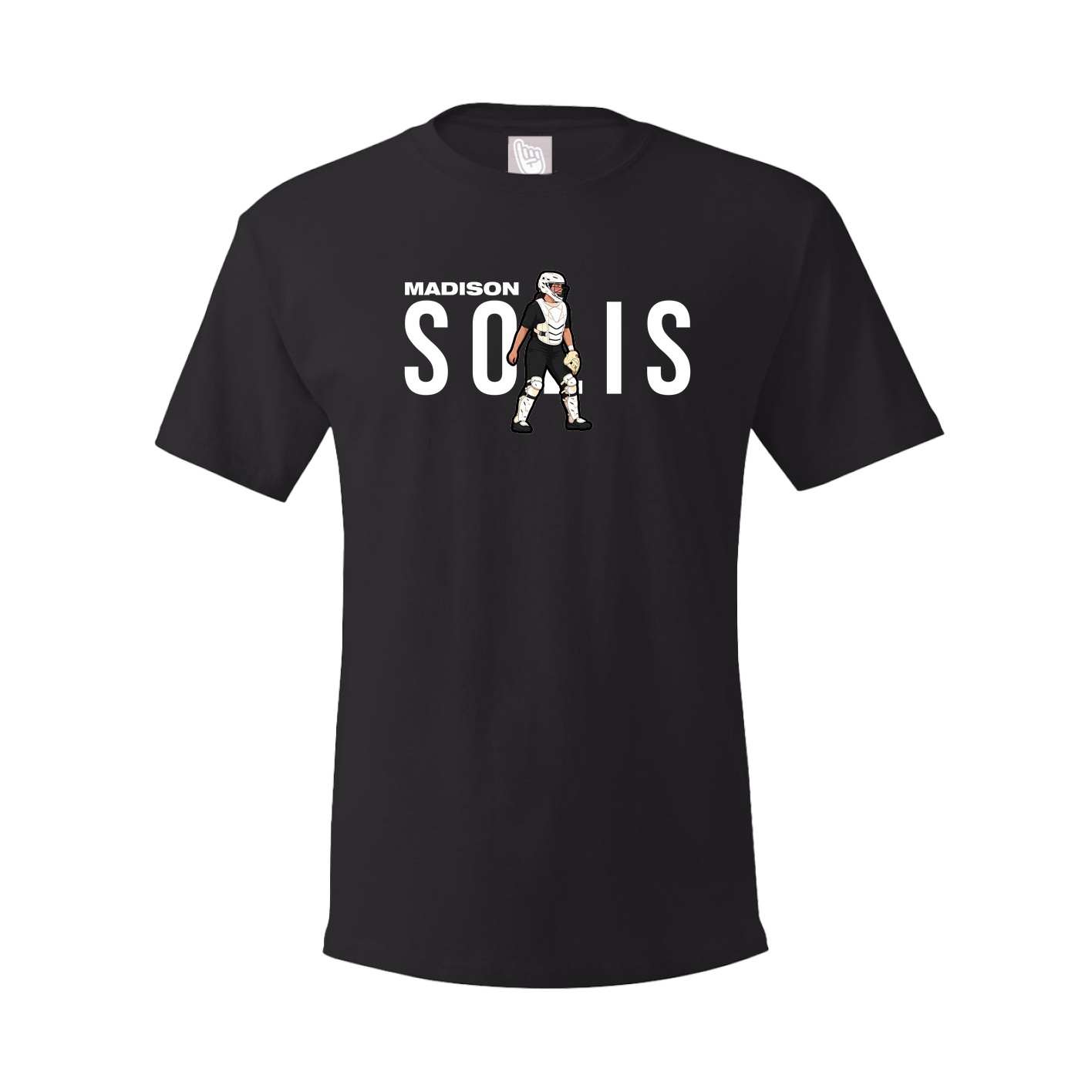 Youth Tee — Player Name in Black