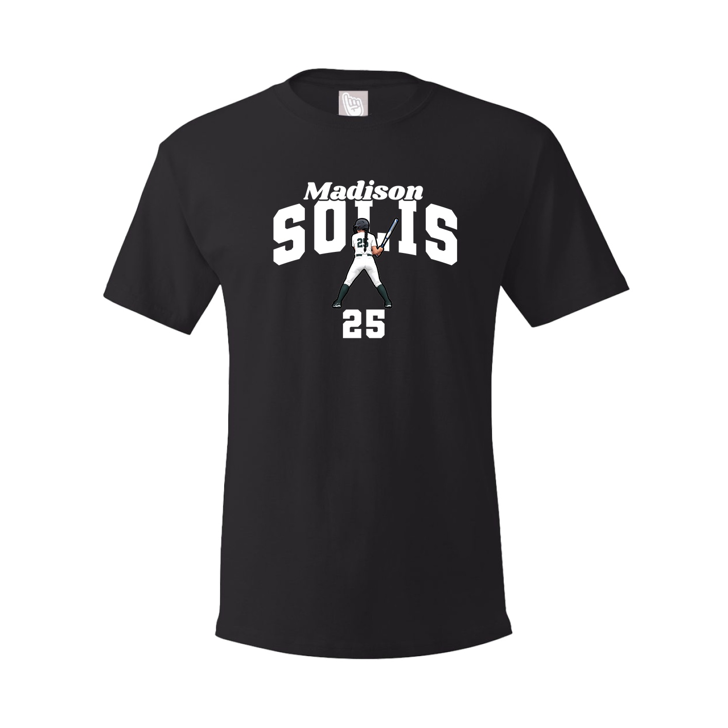 Youth Tee — Signature Arch in Black