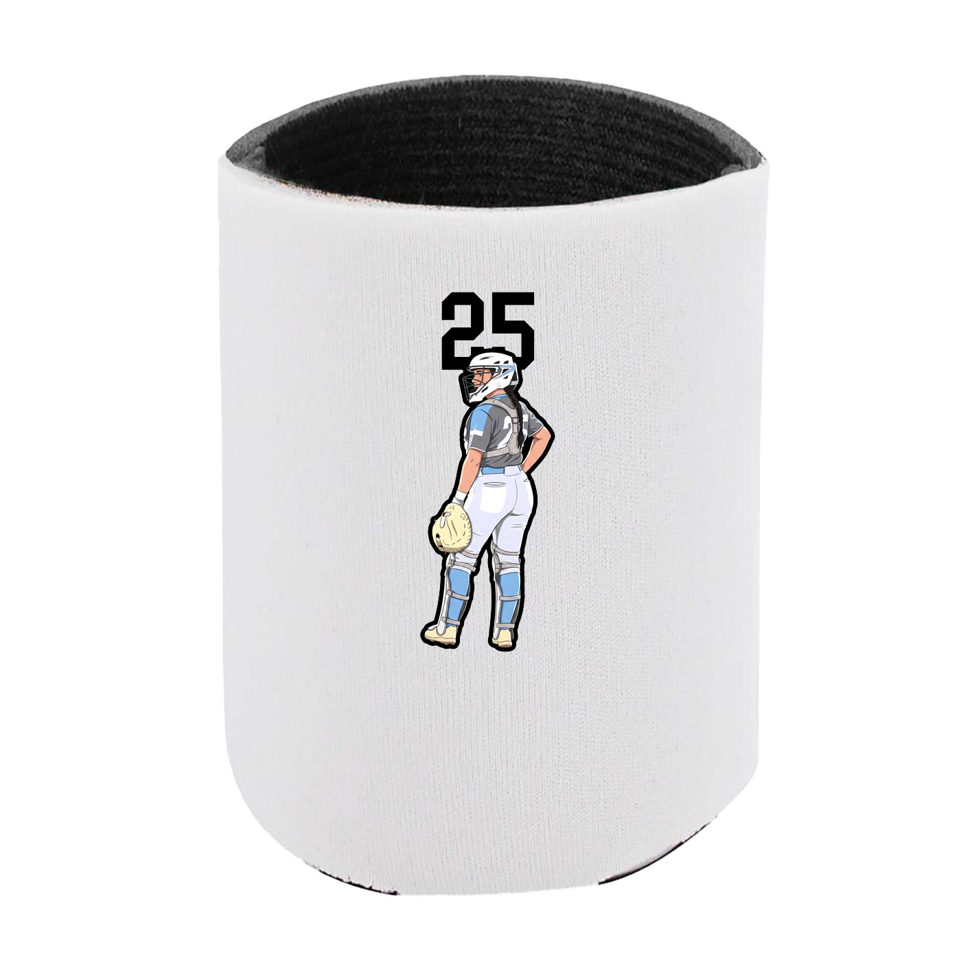 Can Holder — Number Top in White