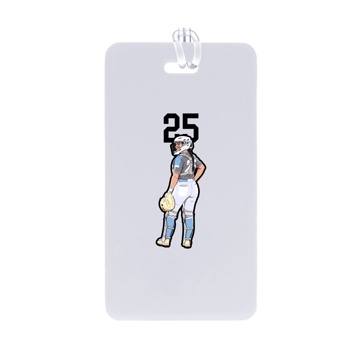 Bag Tag — Number Top in Classic