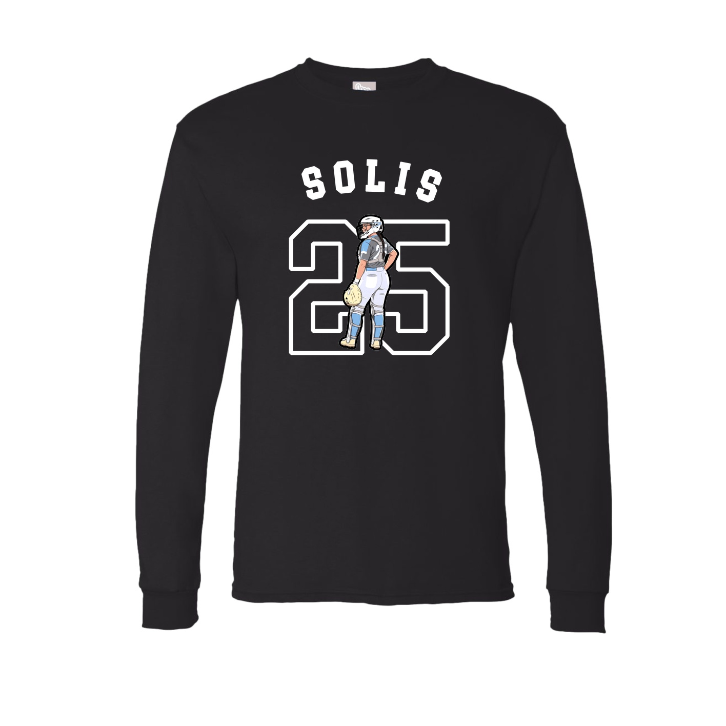 Long Sleeve Tee — Shirsey Arch in Black