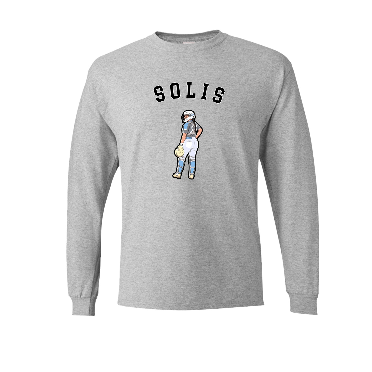Long Sleeve Tee — Shirsey Arch in Grey
