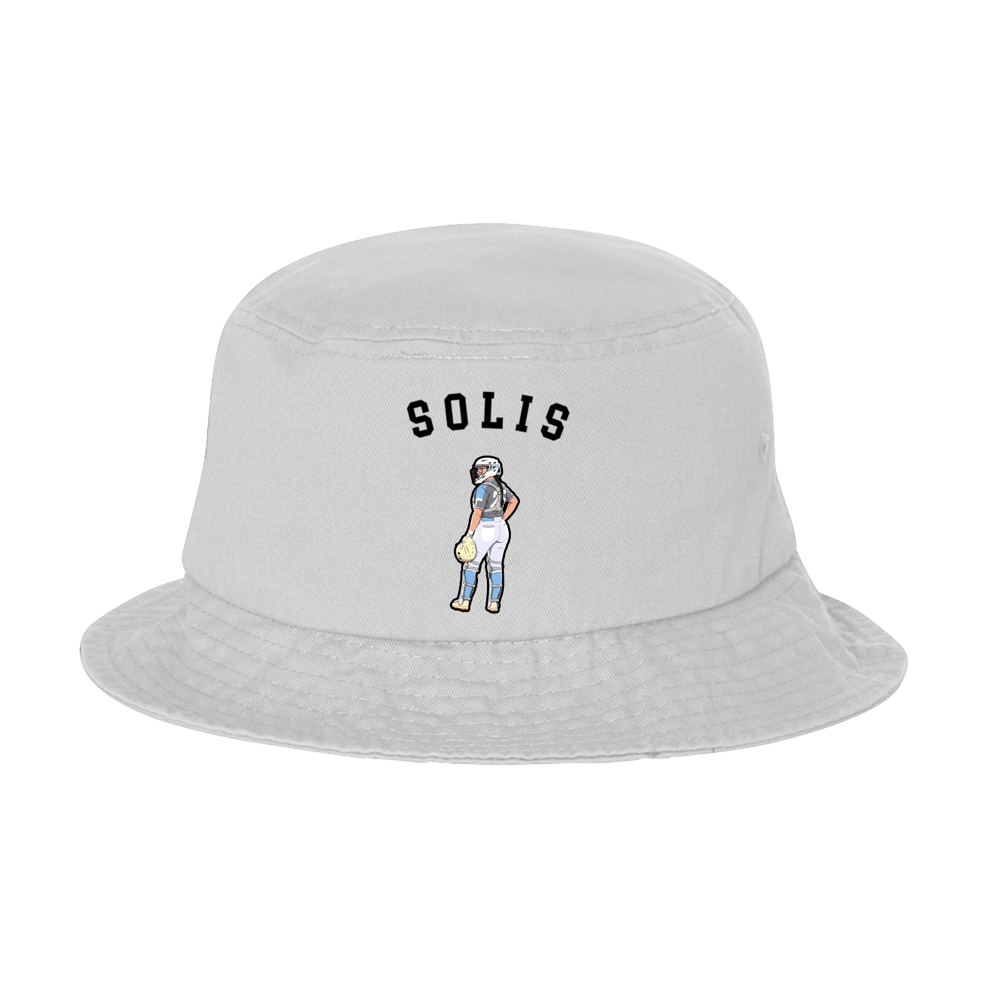 Bucket Cap — Shirsey Arch in White