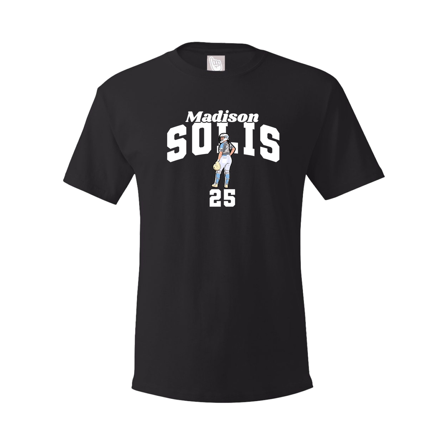 Youth Tee — Signature Arch in Black