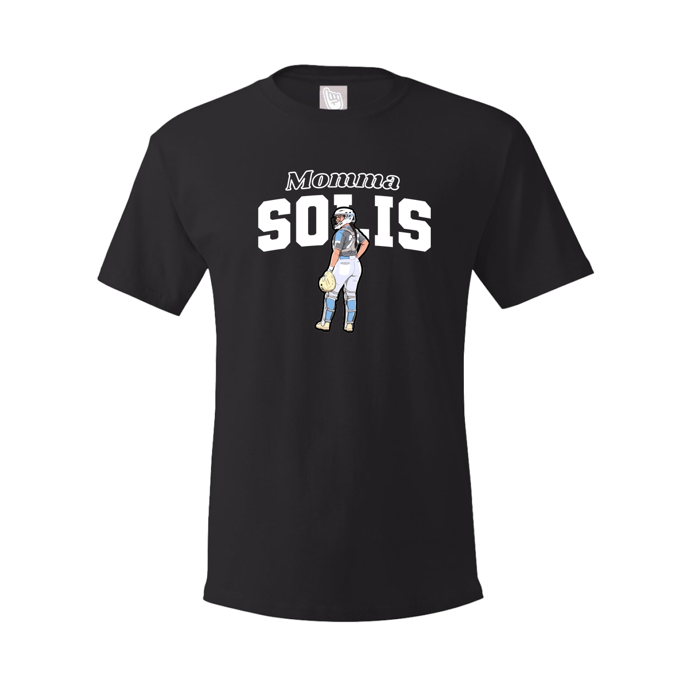 Youth Tee — Mothers Day Block in Black