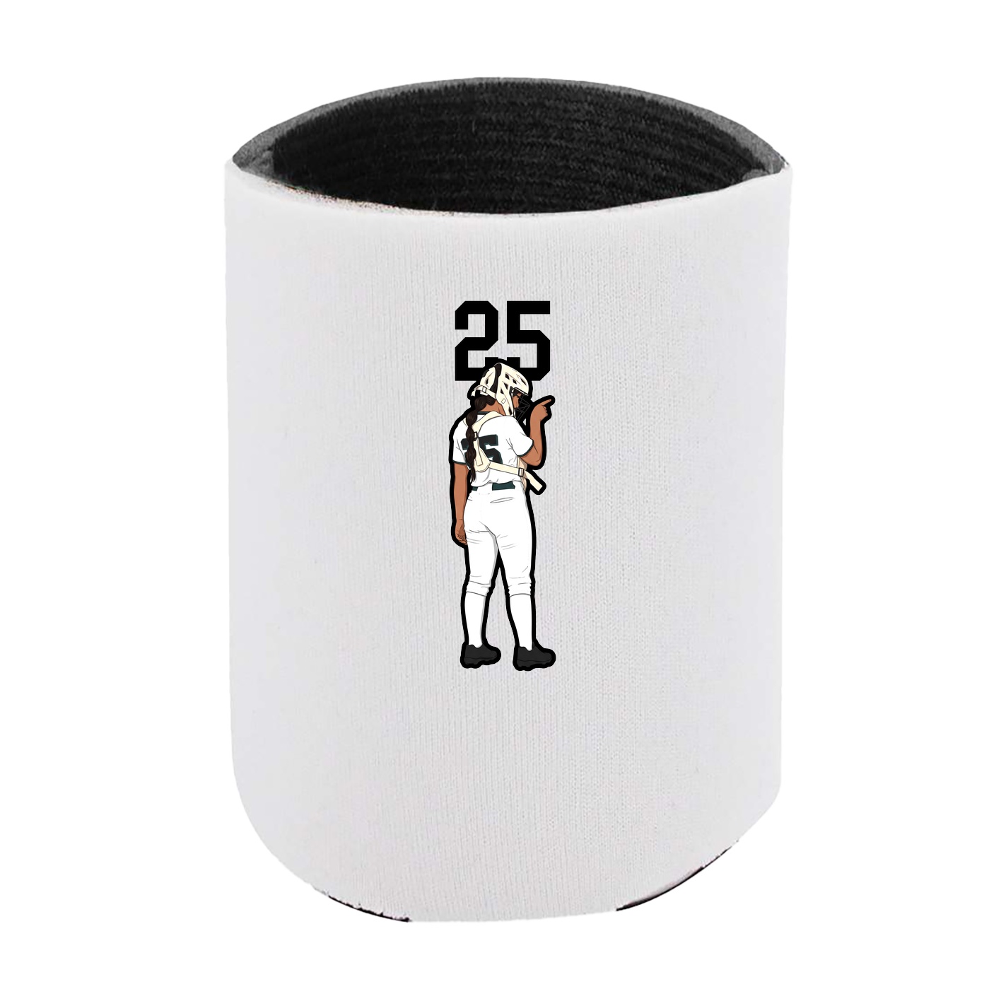 Can Holder — Number Top in White
