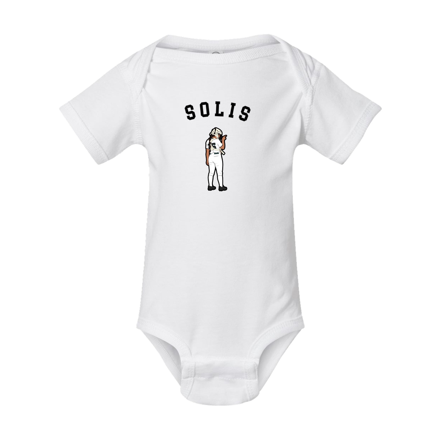 Baby Onesie — Shirsey Arch in White