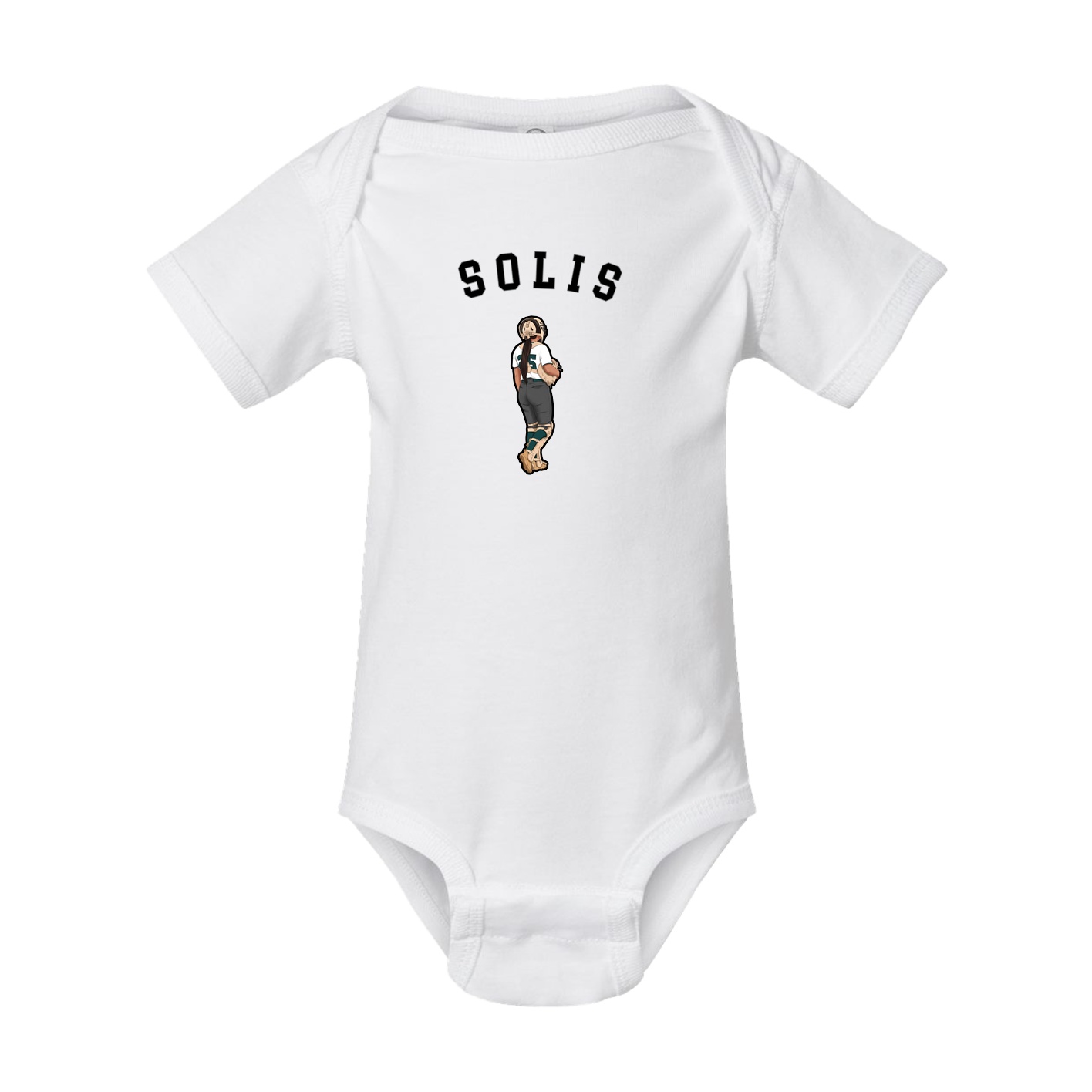 Baby Onesie — Shirsey Arch in White