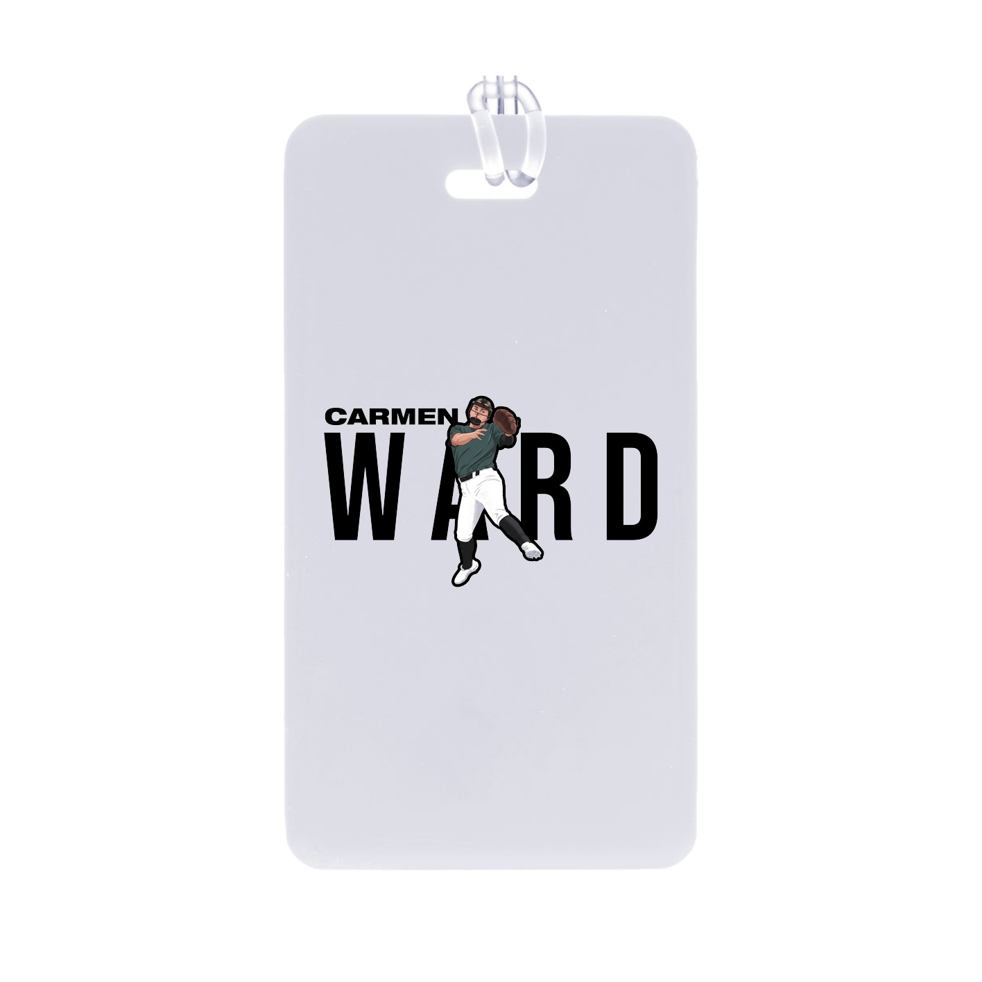 Bag Tag — Player Name in Classic