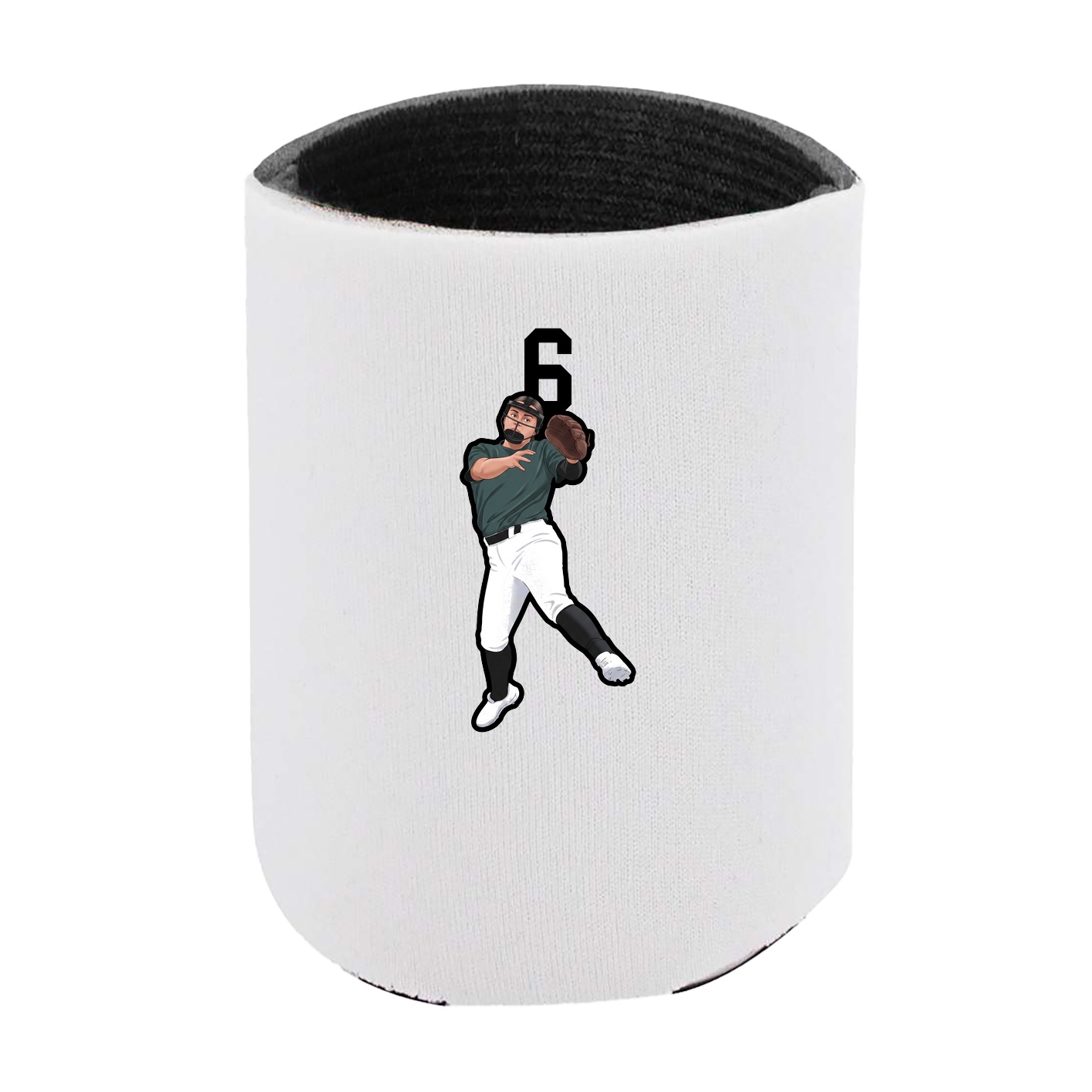Can Holder — Number Top in White