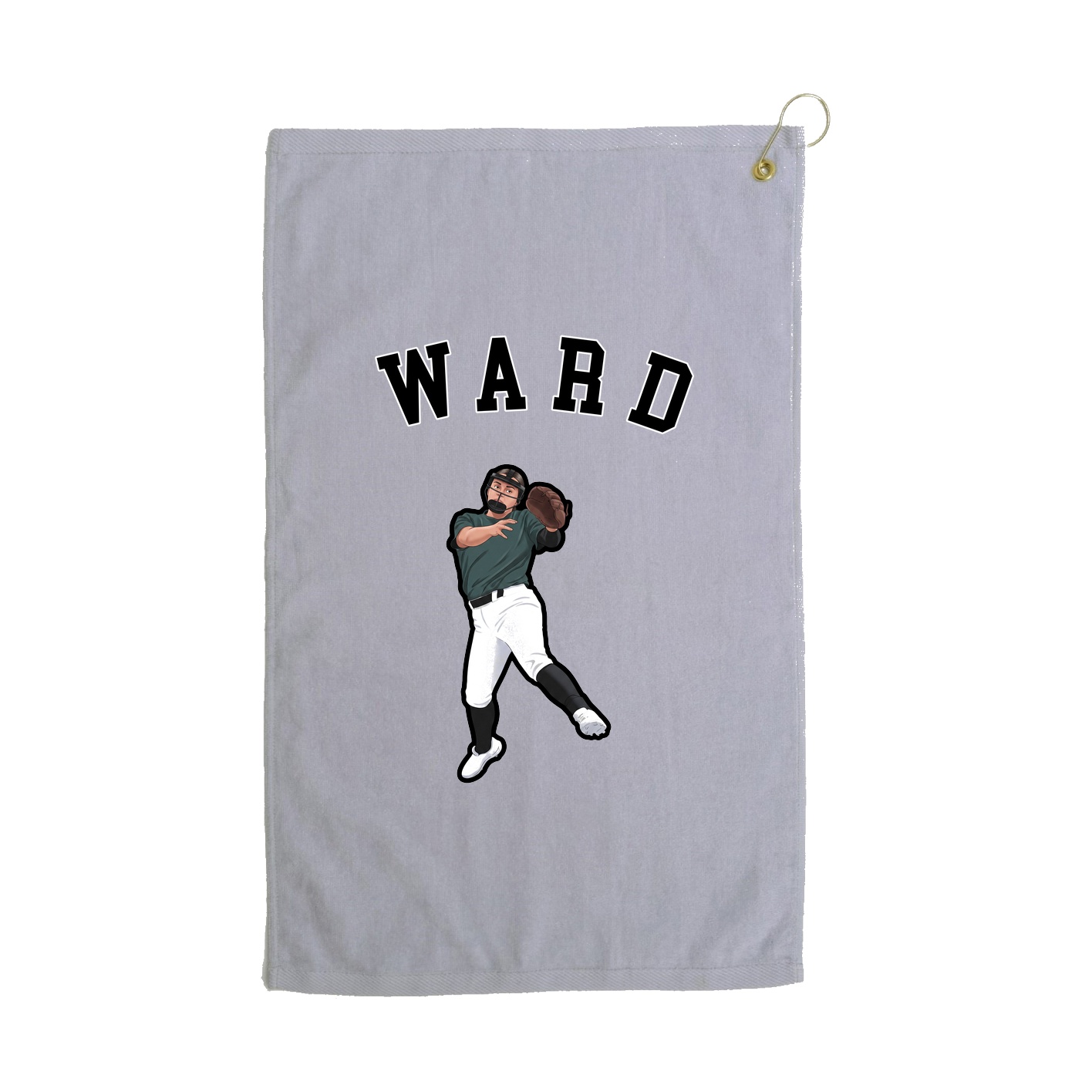 Golf Towel — Shirsey Arch in Grey