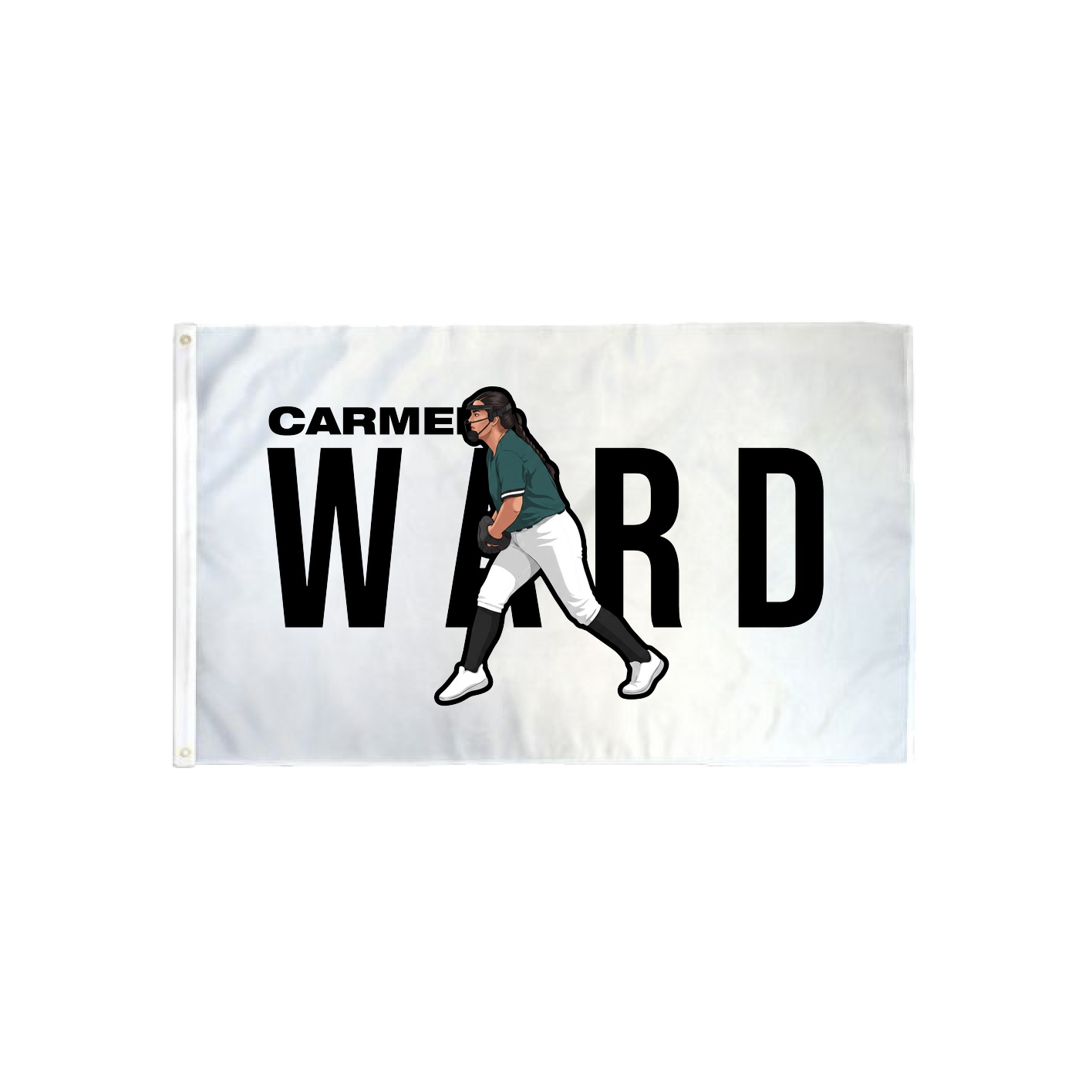 3x5 Flag — Player Name in Classic