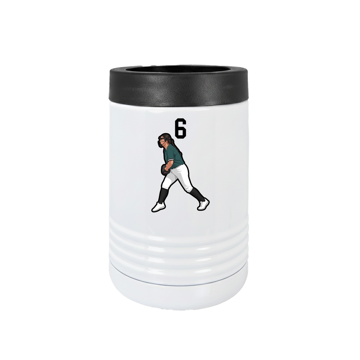 Beverage Holder — Number Top in White