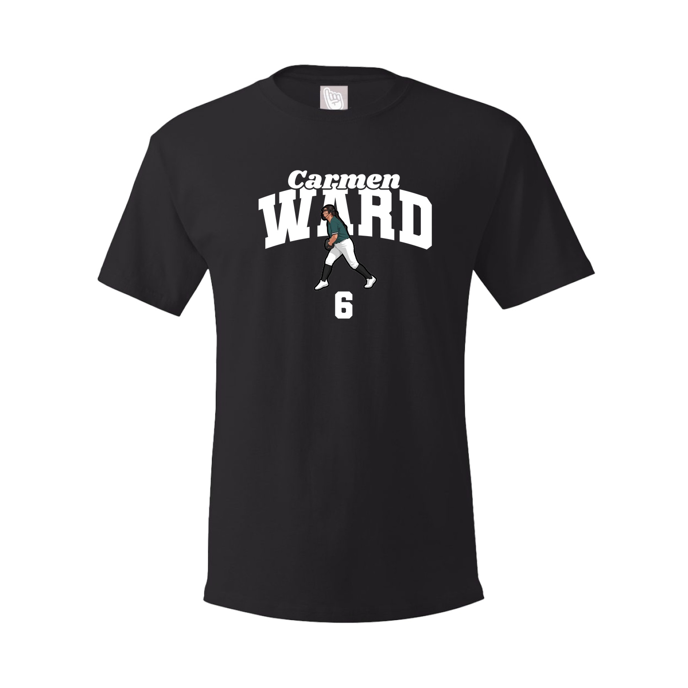Tee — Signature Arch in Black