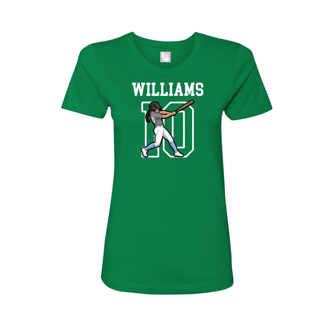 Fitted Women's Tee — Shirsey in Green