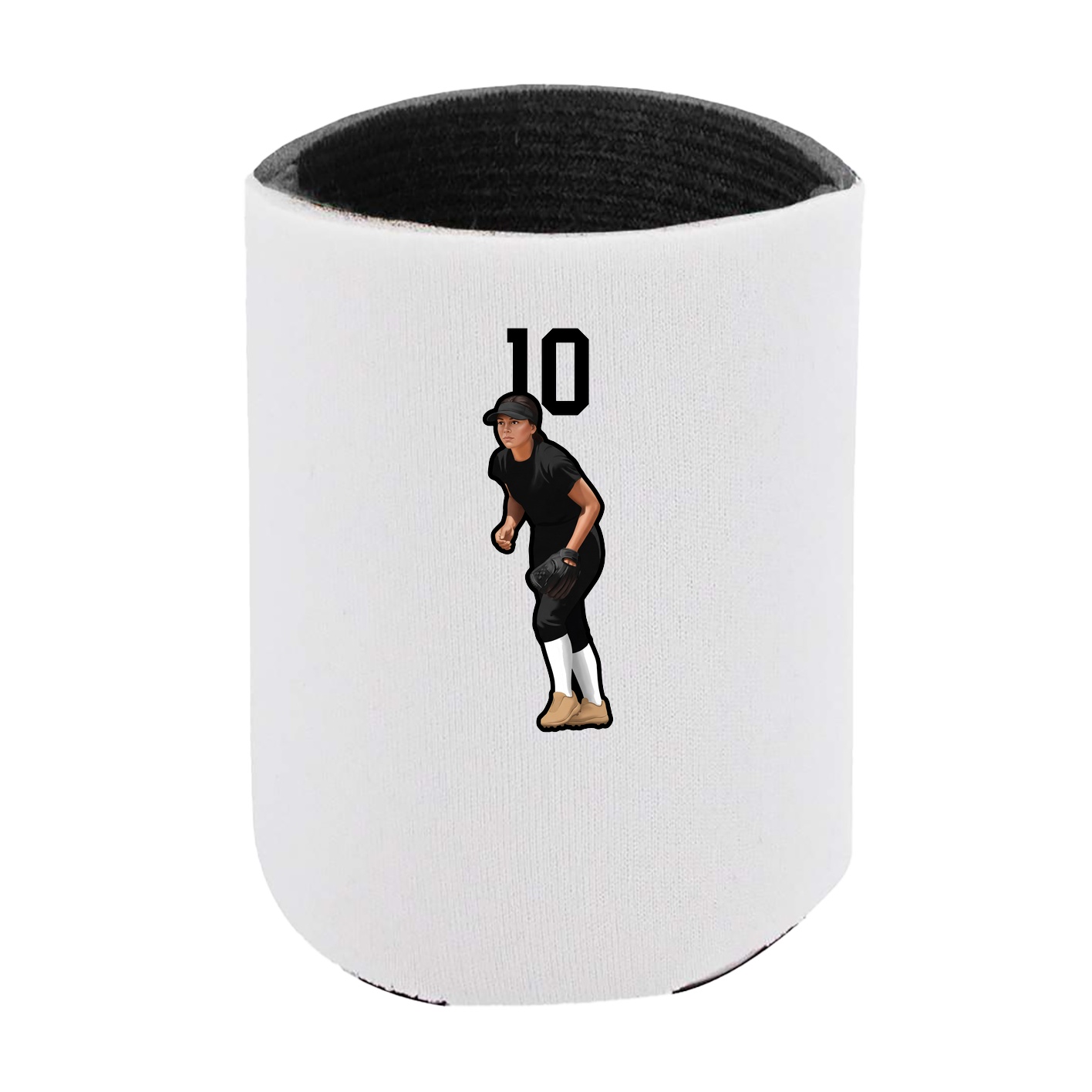 Can Holder — Number Top in White