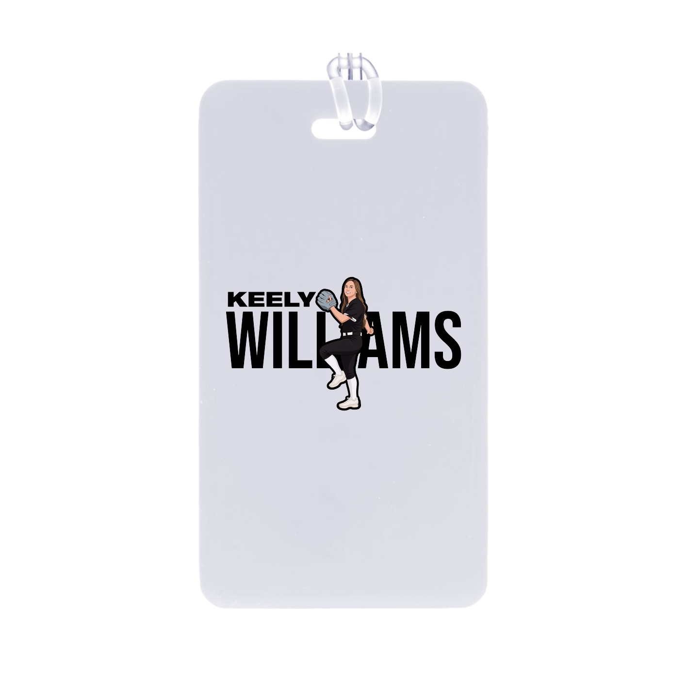 Bag Tag — Player Name in Classic