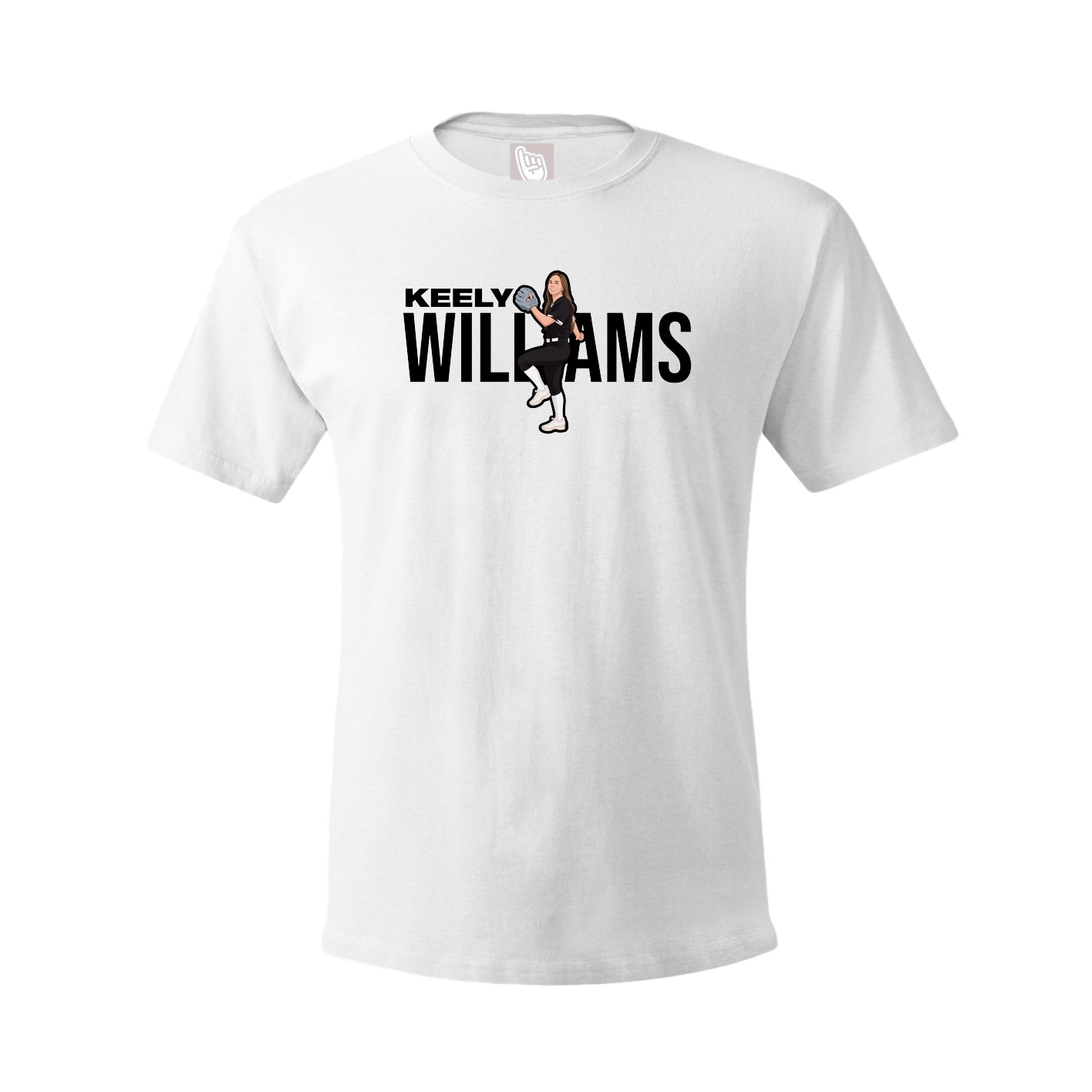Tee — Player Name in White