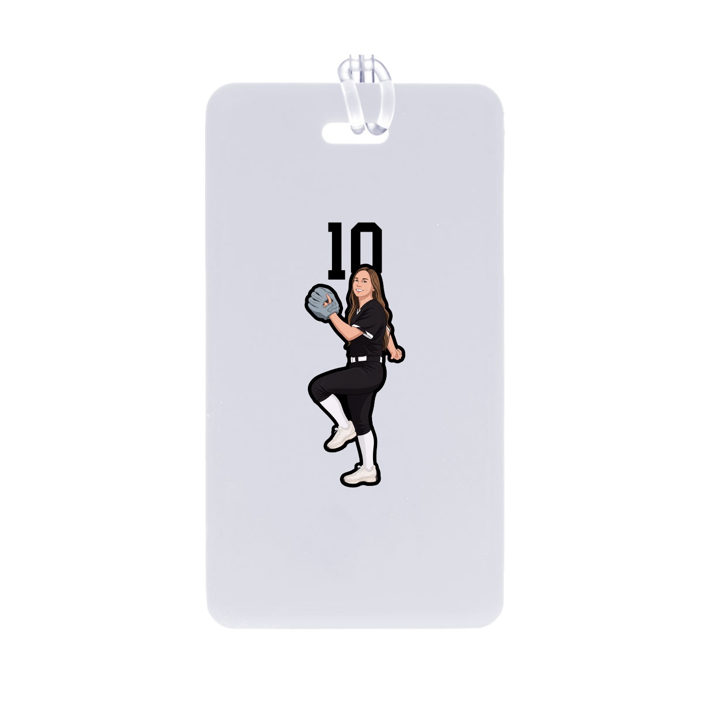 Bag Tag — Number Top in Classic